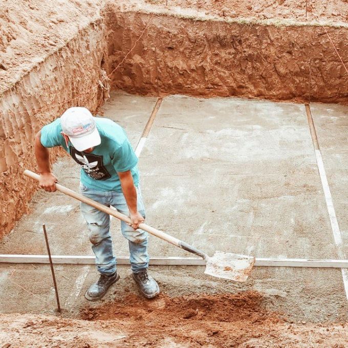 Imagen de obra instalación Aquafast Piscinas